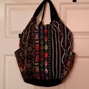 Multi-color Boho Shoulder Bag